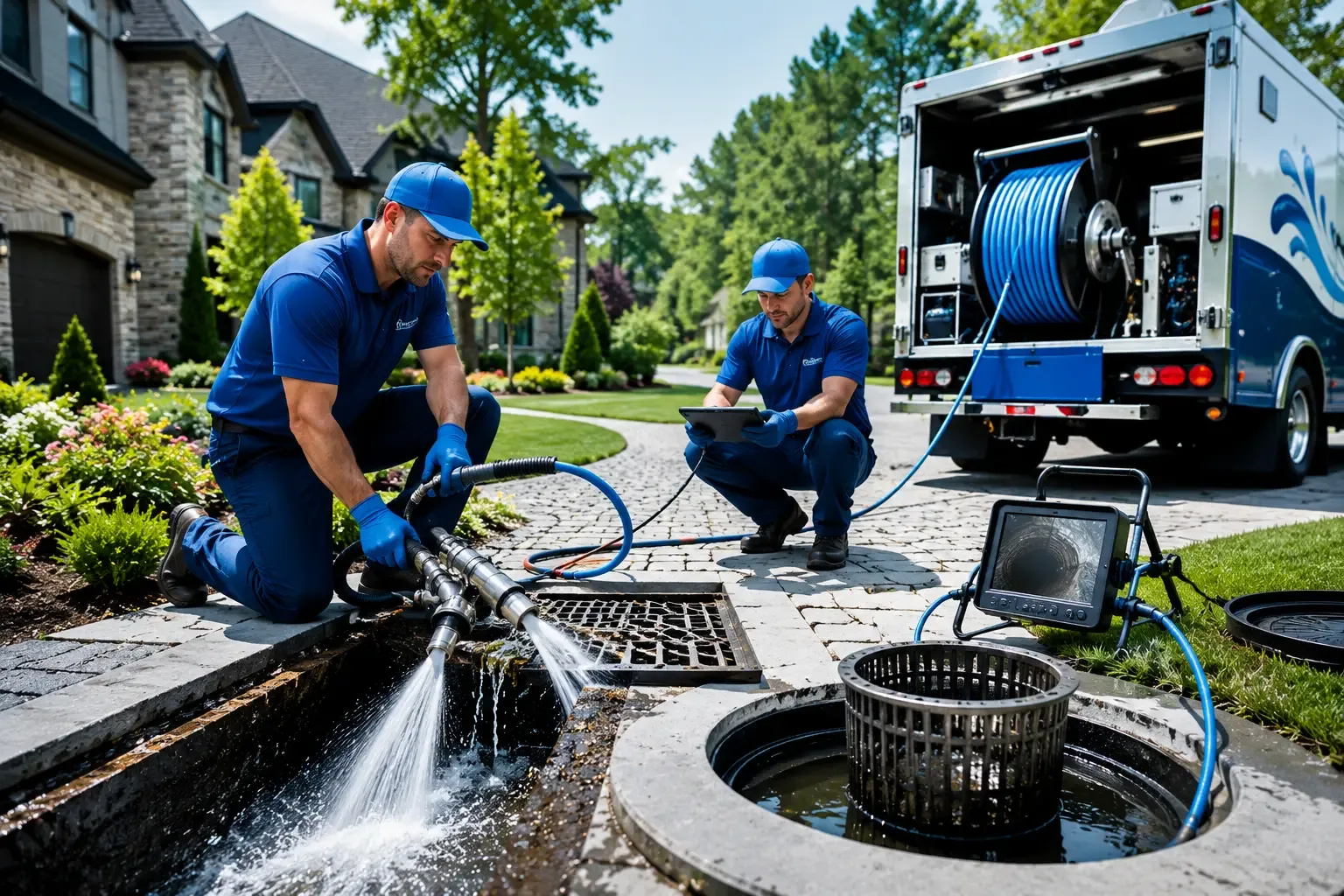 Local outdoor drain cleaning professionals in Litchfield, ME